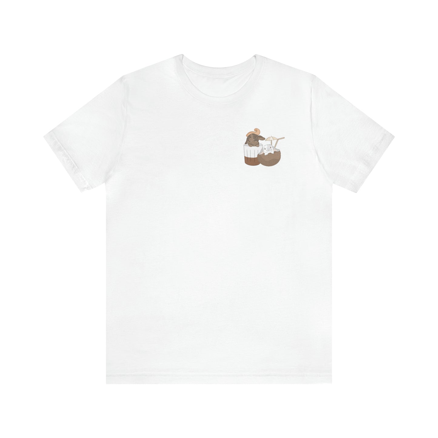 BOOZY BUNNIES: Whiskey + Malibu Tee