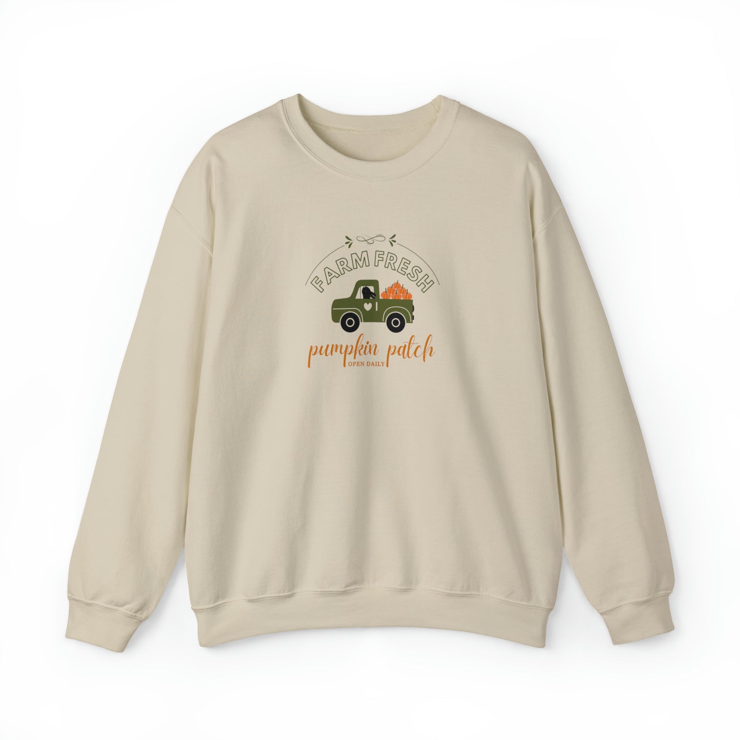 Bunny Truck Pumpkin Patch Crewneck