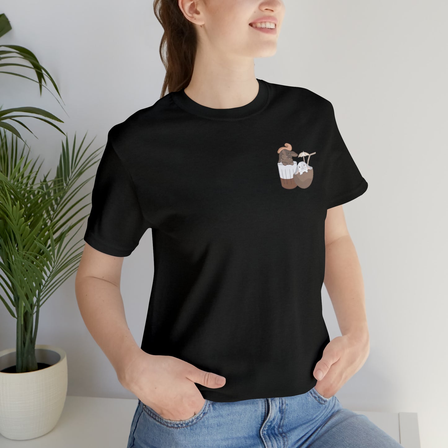 BOOZY BUNNIES: Whiskey + Malibu Tee