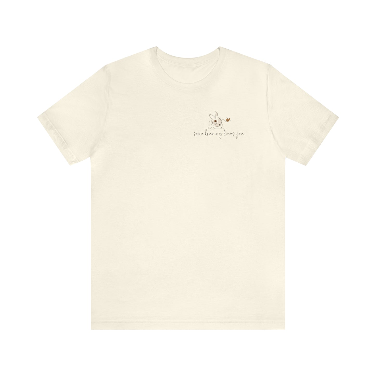 Some Bunny Loves You Line Art Tee