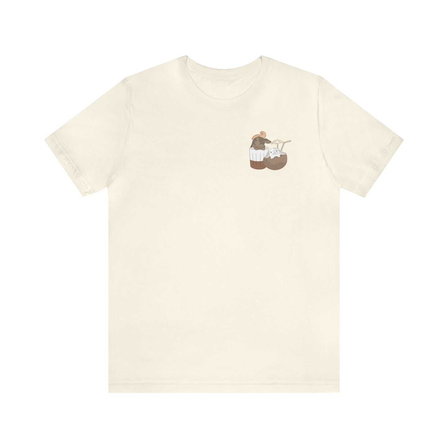BOOZY BUNNIES: Whiskey + Malibu Tee