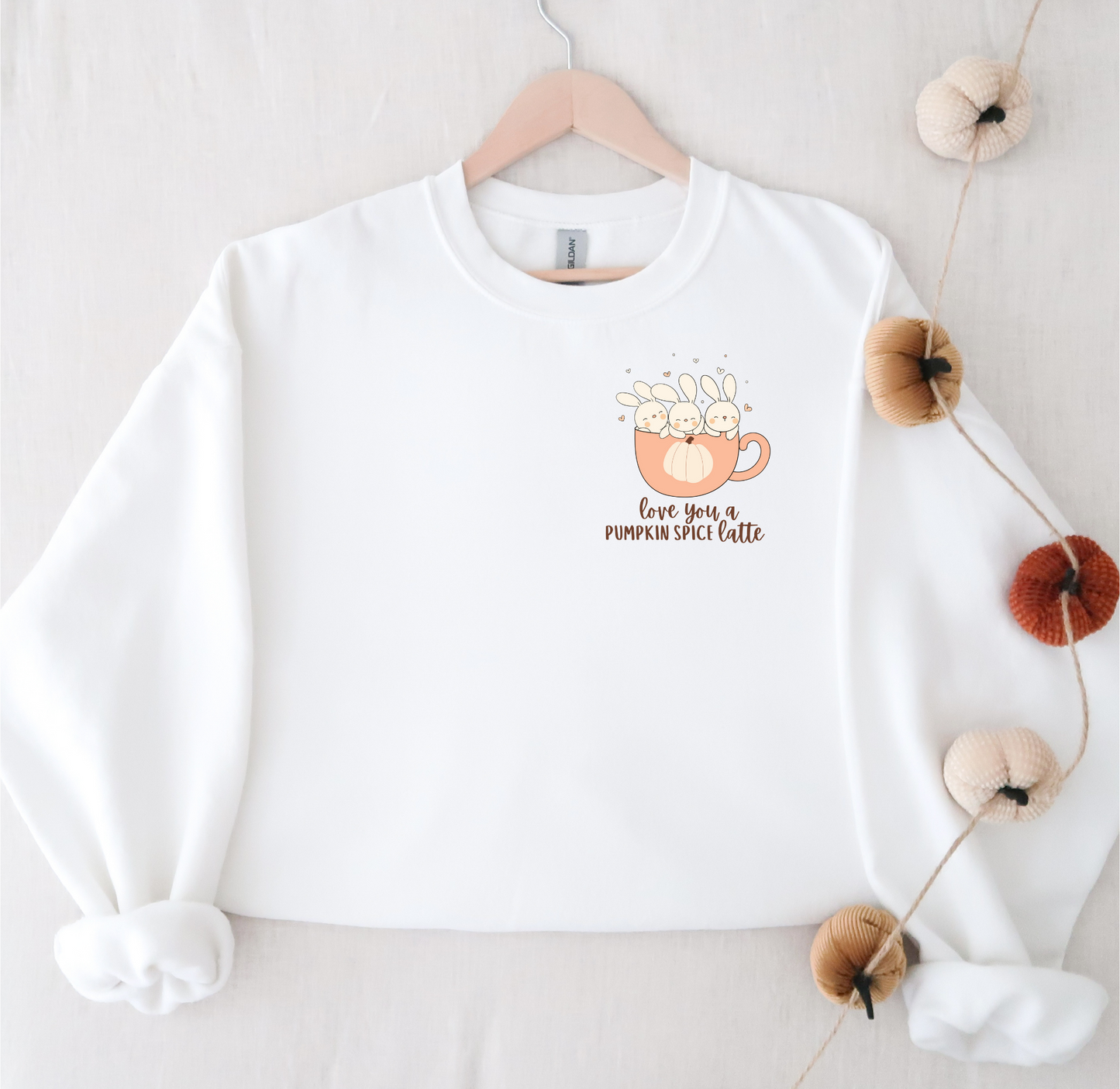 Love You A Pumpkin Spice Latte Crewneck