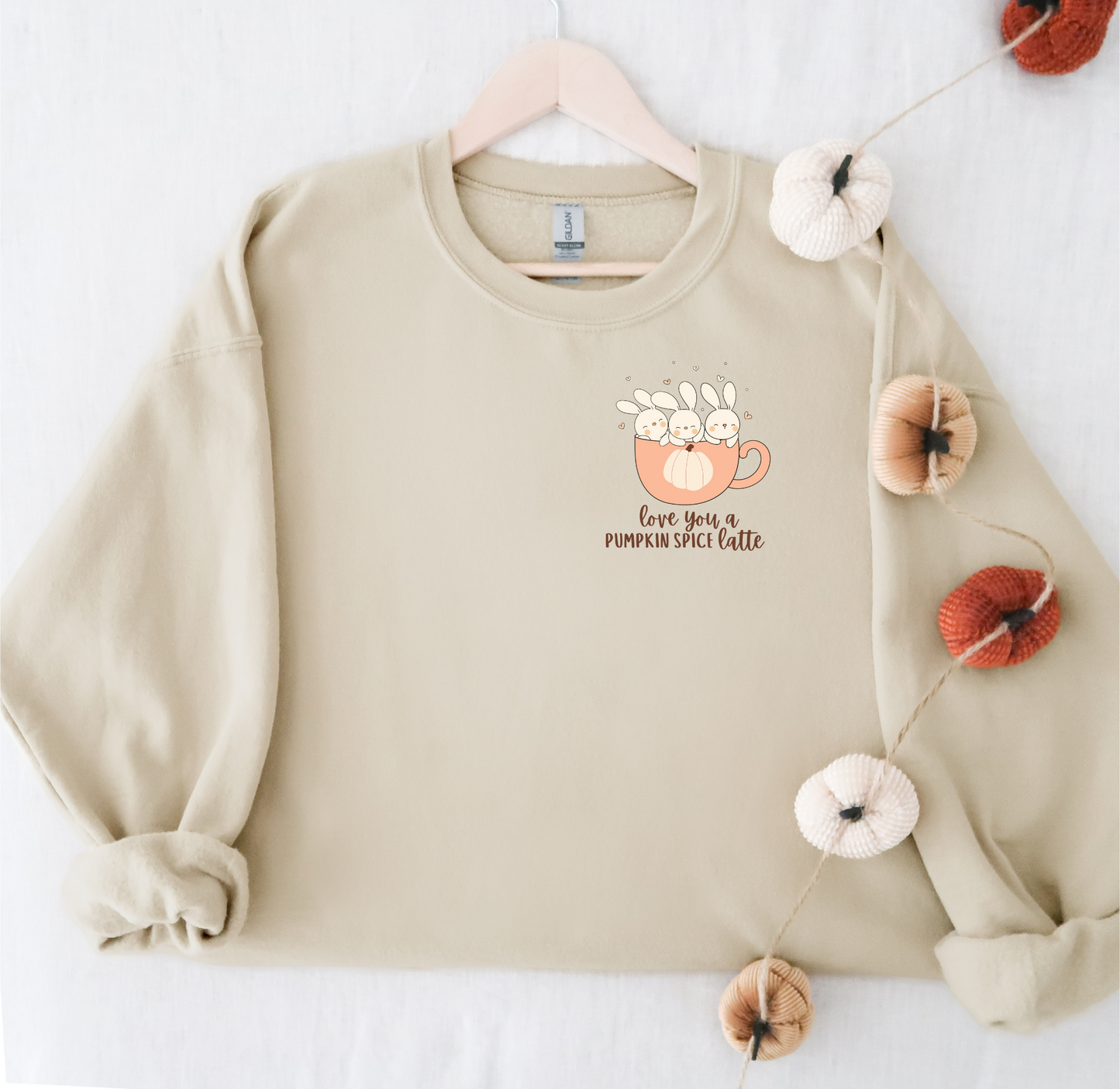 Love You A Pumpkin Spice Latte Crewneck