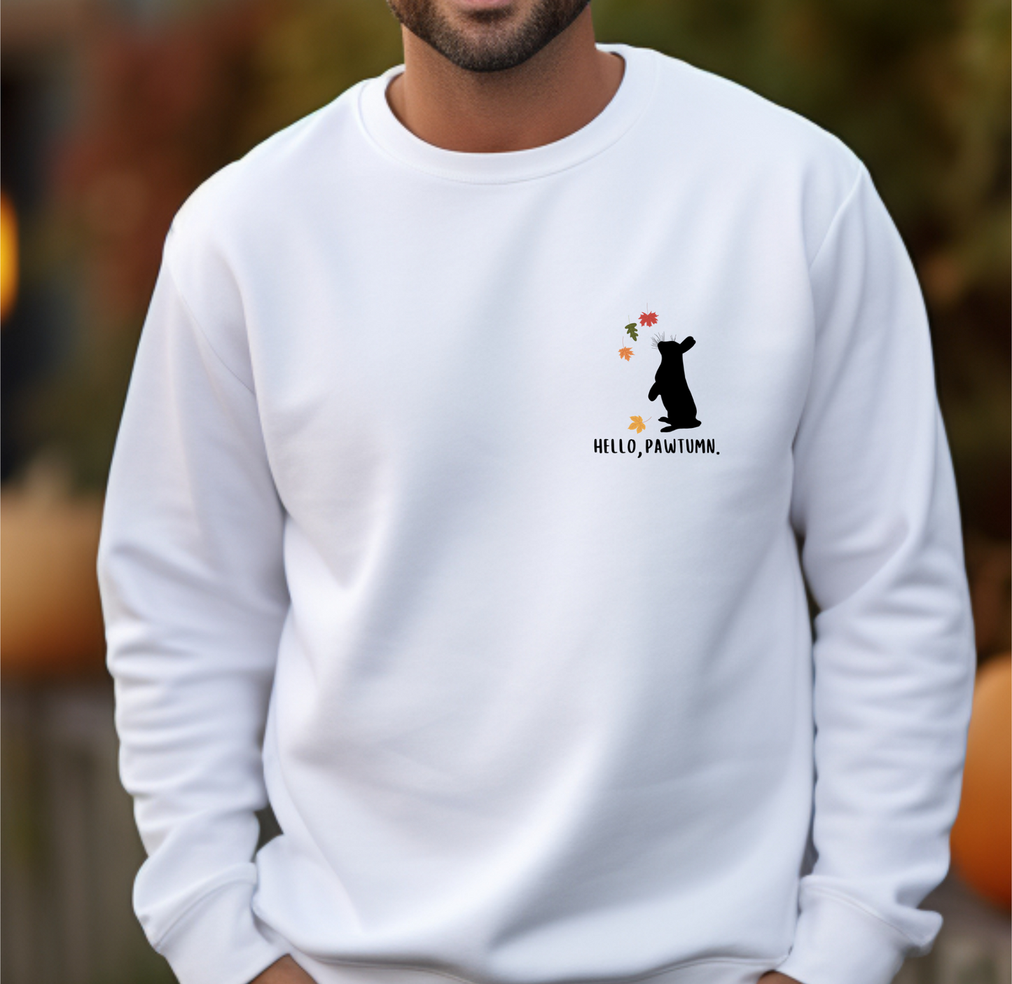 Hello, Pawtumn Crewneck