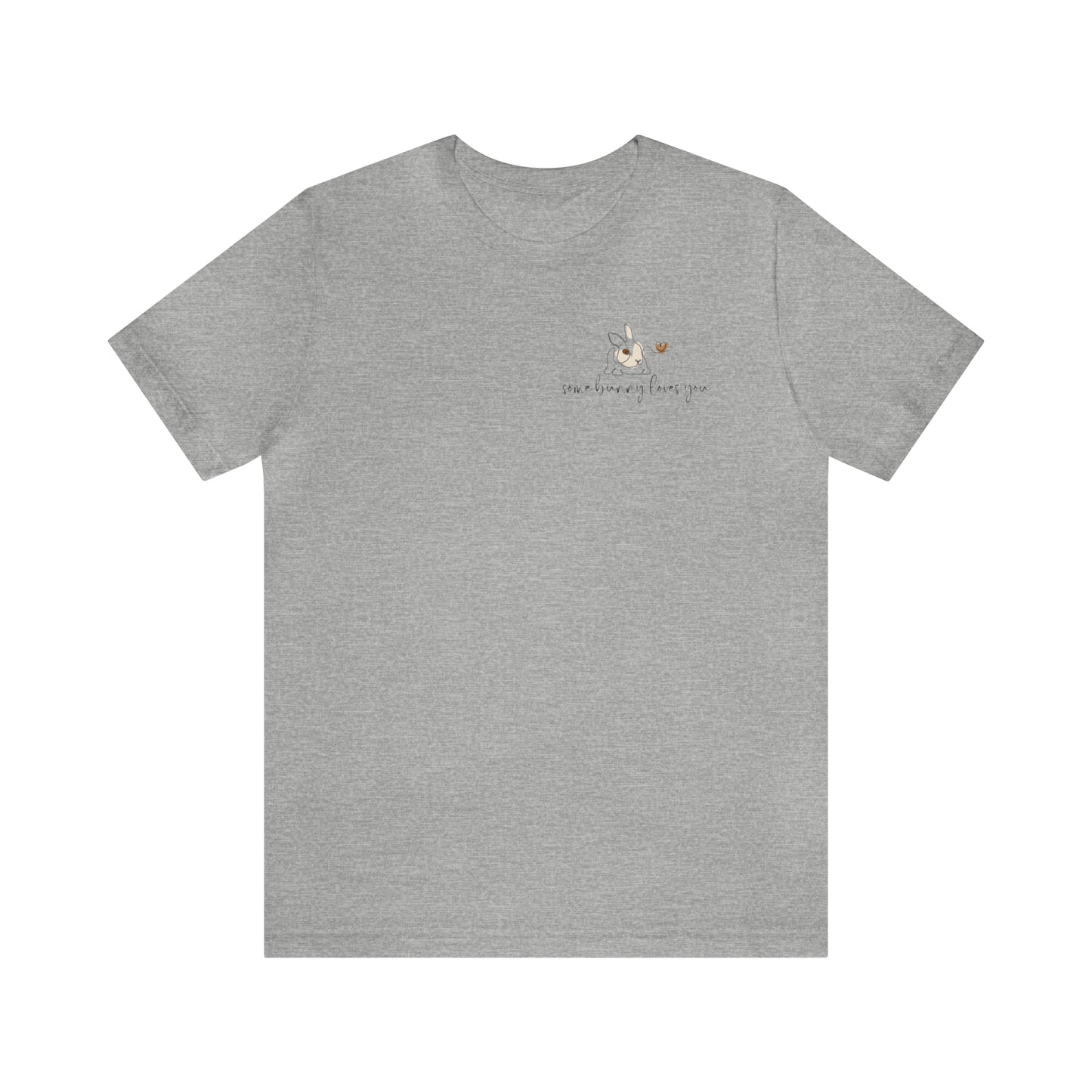 Some Bunny Loves You Line Art Tee