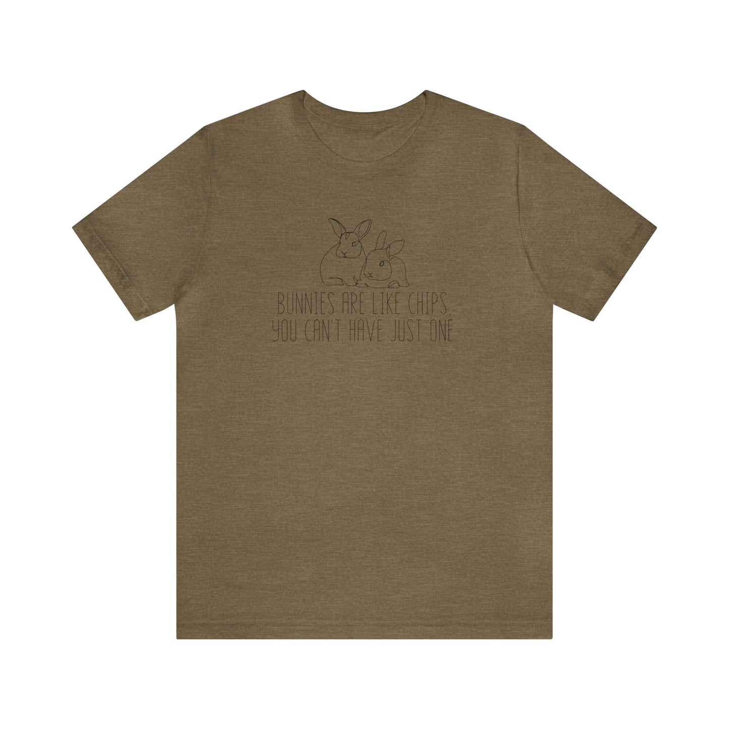 Bunnies Are Like Chips Tee