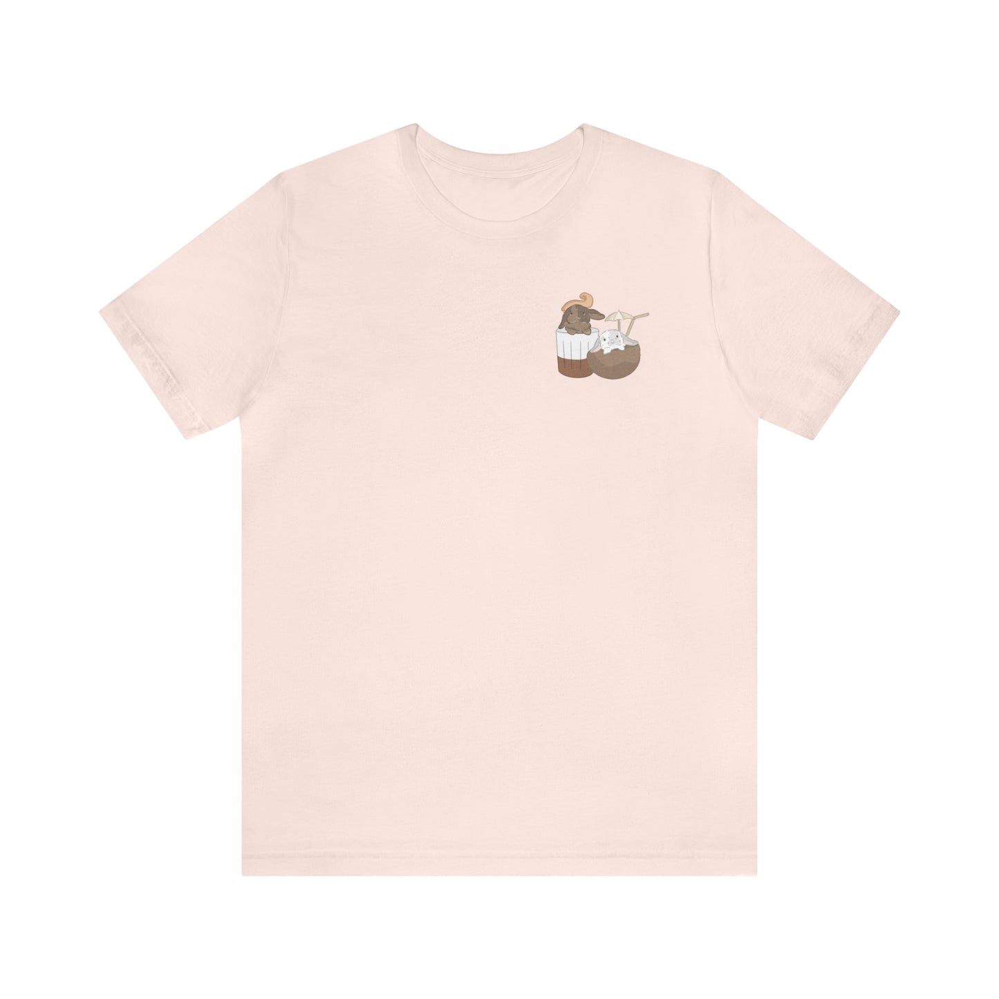BOOZY BUNNIES: Whiskey + Malibu Tee