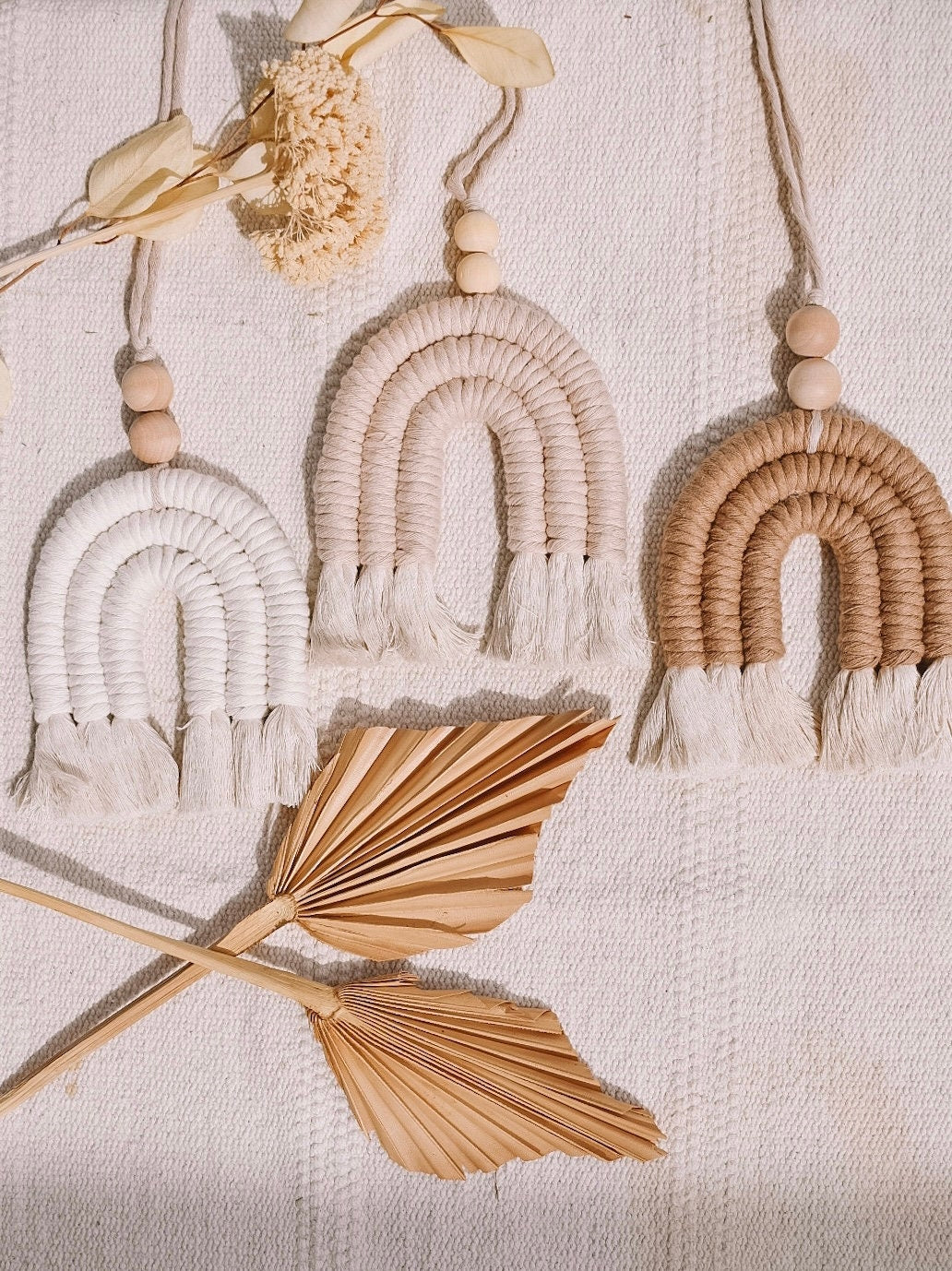 Solid Macramé Rainbow