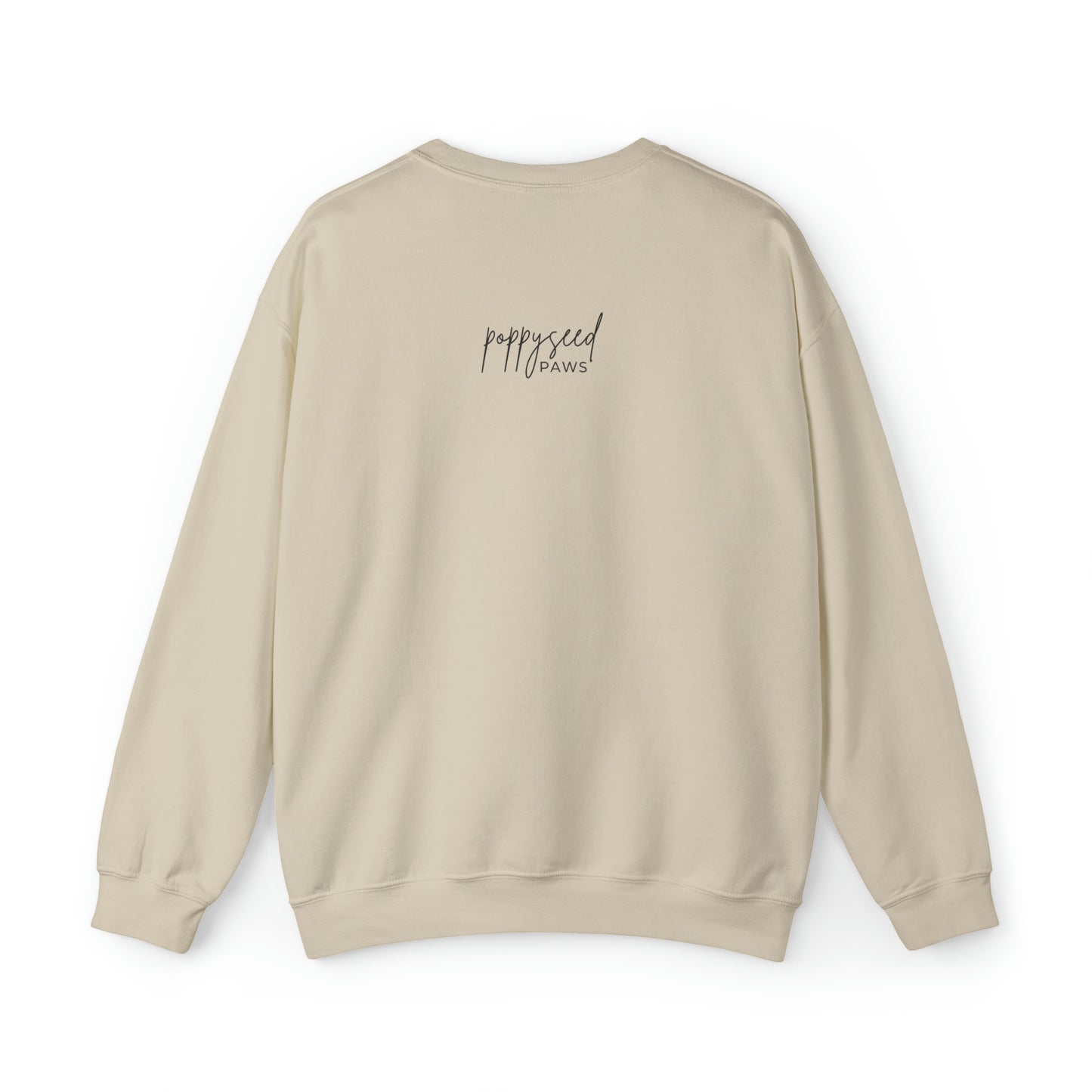 Bunnies + Pumpkins Orange Ombre Crewneck