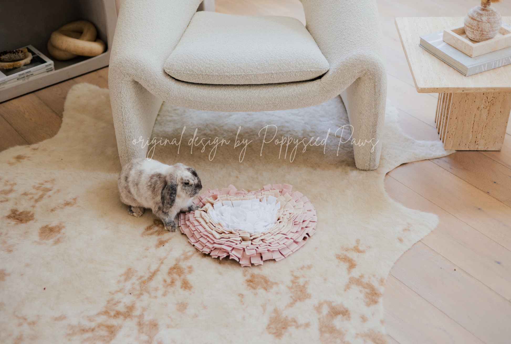 Original Heart Forager Snuffle Mat Aesthetic Fleece Slow Feeder